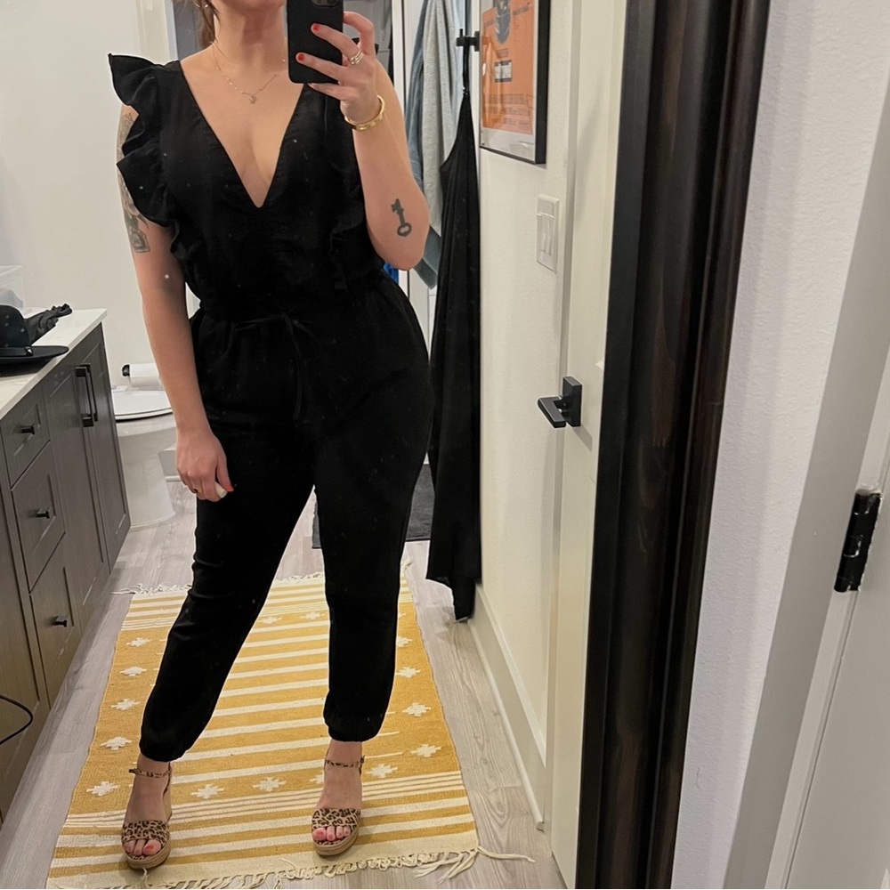 Strut and Bolt Jumpsuit - Black - L